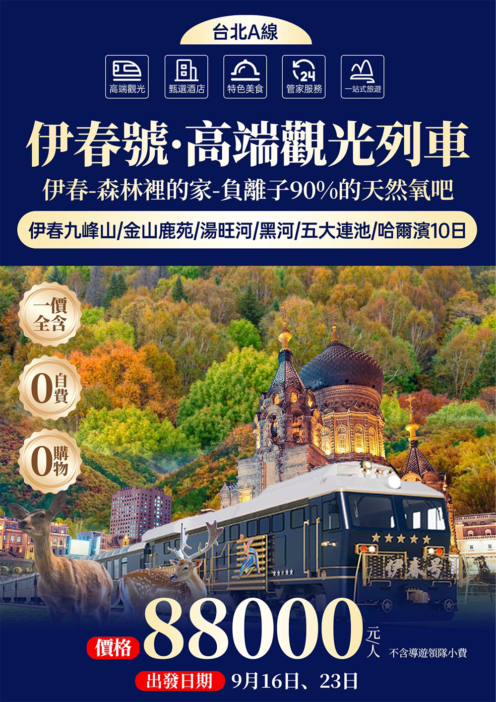 團體旅遊-團型明細頁