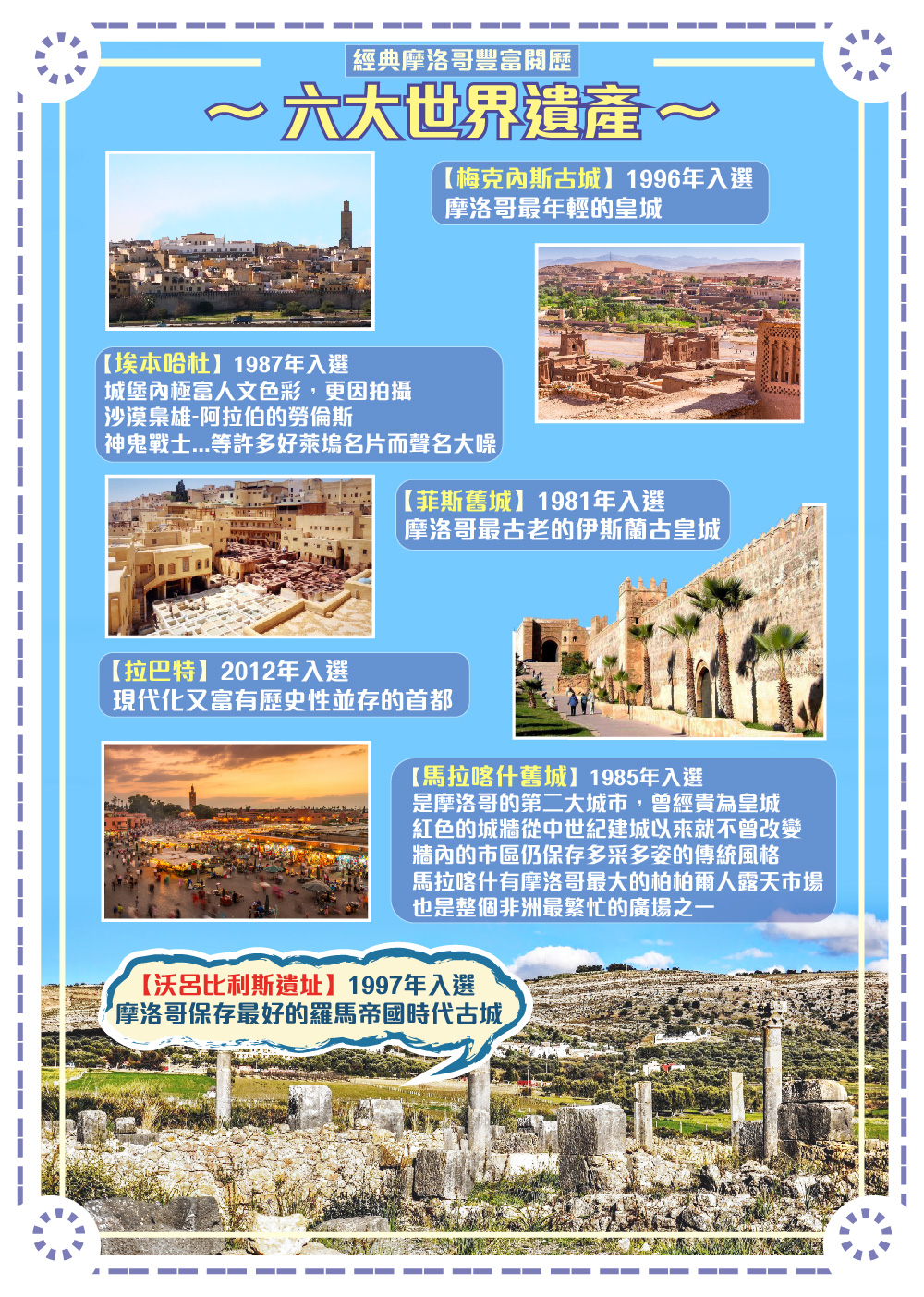 北非撒哈拉~摩洛哥奇幻之旅11日-城市玩家旅遊