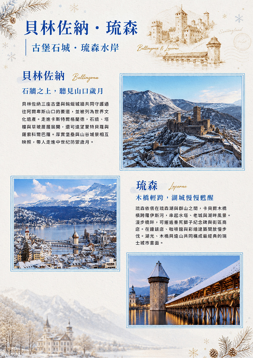 黃金列車、三大名峰、三大登山纜車+火車