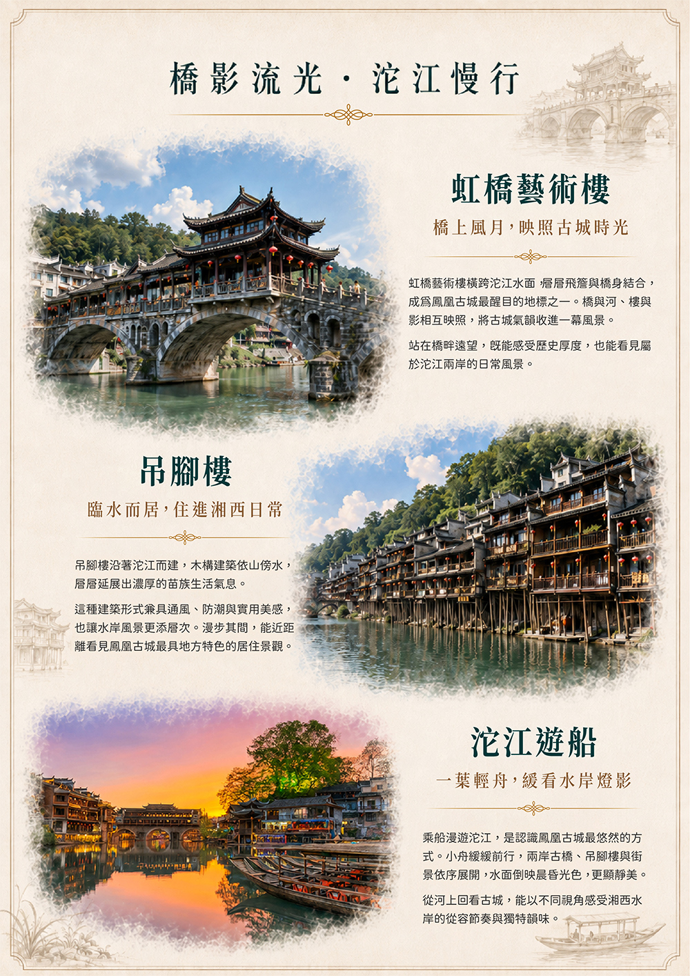 天門山.大峽谷玻璃橋.鳳凰古城.魅力湘西秀.苗服體驗+圍爐煮茶